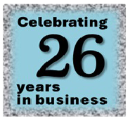 21 years logo